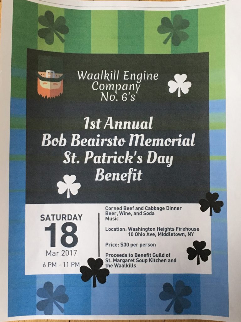 St. Patrick's Benefit